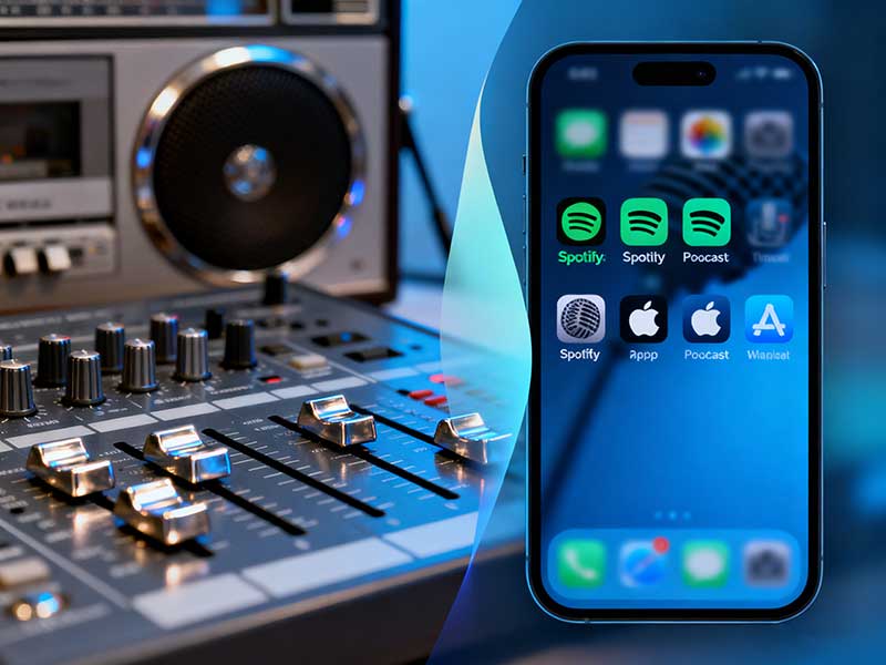破局與立新：廣播行業(yè)如何應(yīng)對播客與在線音頻的強(qiáng)勢競爭